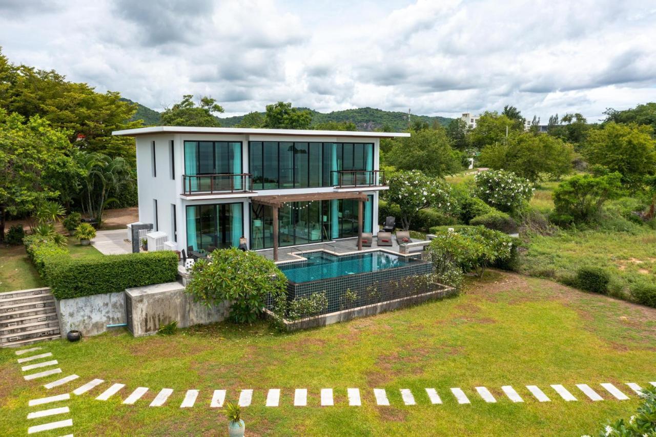 Beachfront Modern 4 Bedroom Pool Villa - Rv HHQ Eksteriør bilde