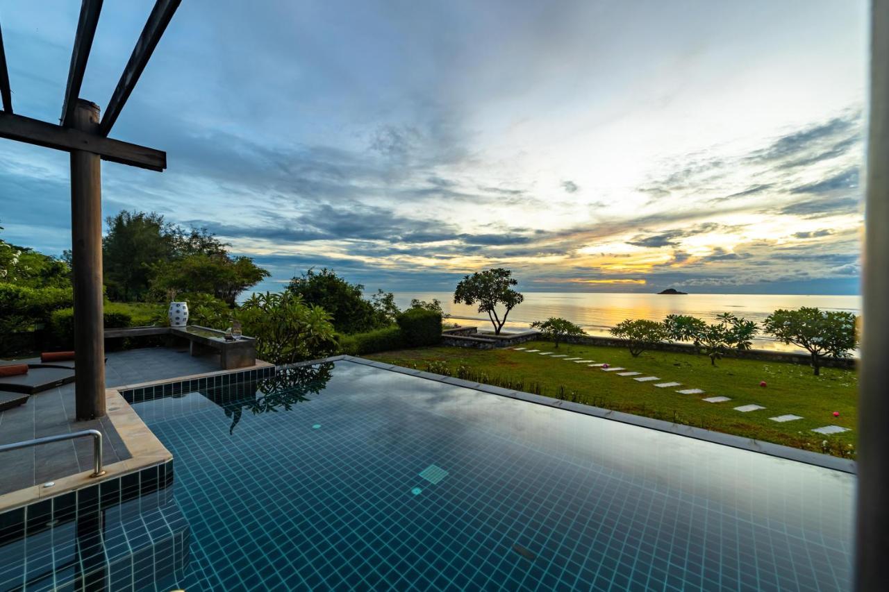 Beachfront Modern 4 Bedroom Pool Villa - Rv HHQ Eksteriør bilde