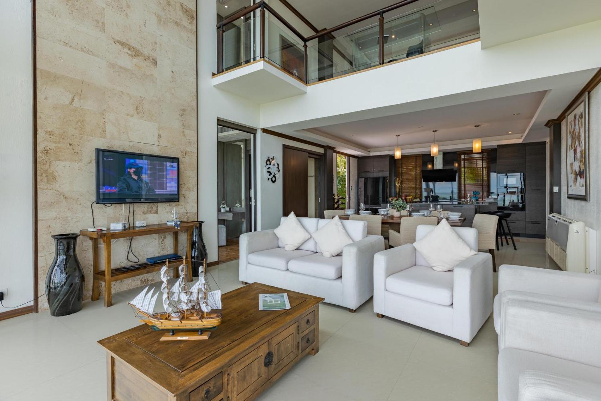 Beachfront Modern 4 Bedroom Pool Villa - Rv HHQ Eksteriør bilde